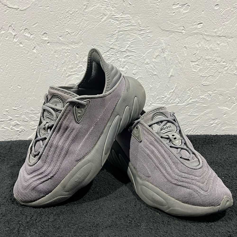 🔥🔥 ADIDAS AdiFOM SLTN Gray/Carbon Rare Running Shoes Men Sz 6 /Women Sz 7 - EU